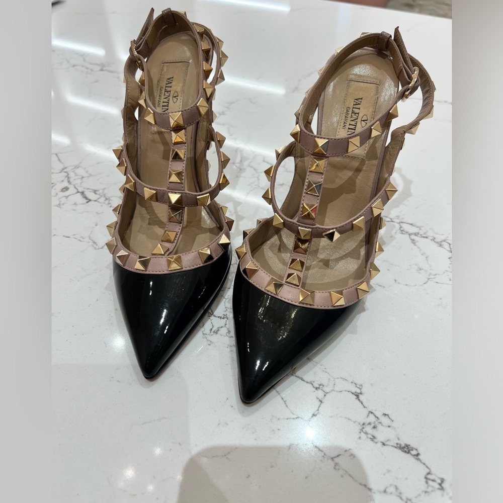 Valentino Rock Stud Stiletto Heels